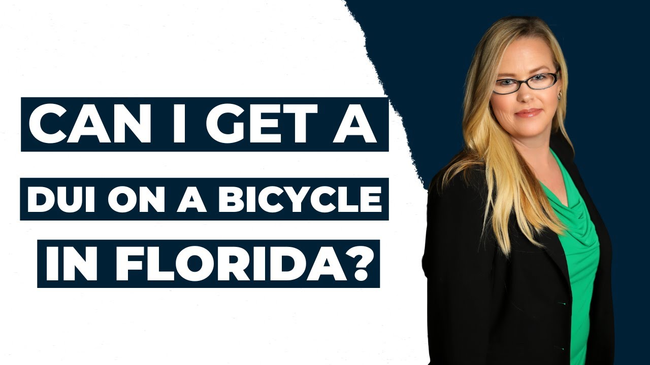 Can You Get A Dui On A Bicycle In Florida Can You Get A Dui On A Bicycle In Florida