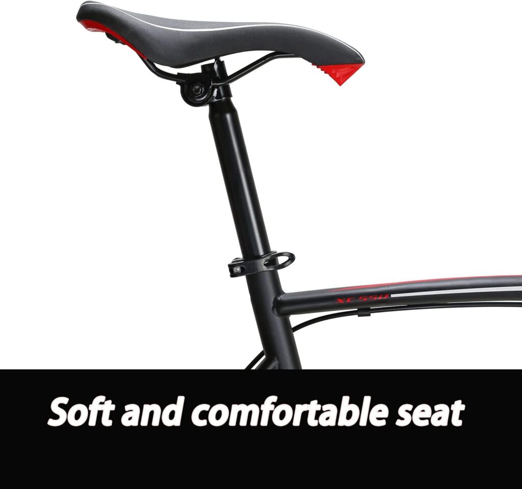 EUROBIKE Road Bike,21 Speed Bicycle with Disc Brake,700C Wheels Road Bikes for Men or Women,49cm/54cm Frame for Adult Cycling Bicycle