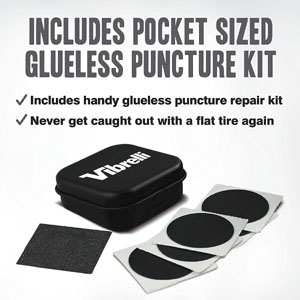 Vibrelli Performance Bike Floor Pump - Patch Kit