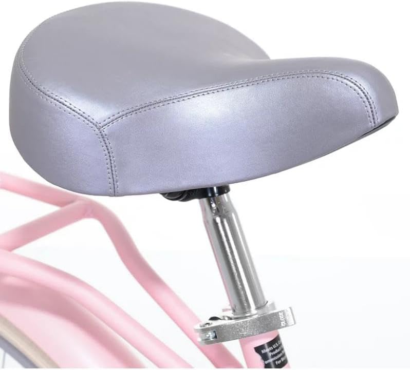 VoLdax BCA 26 in. Charleston Ladies Cruiser Bike, Pink