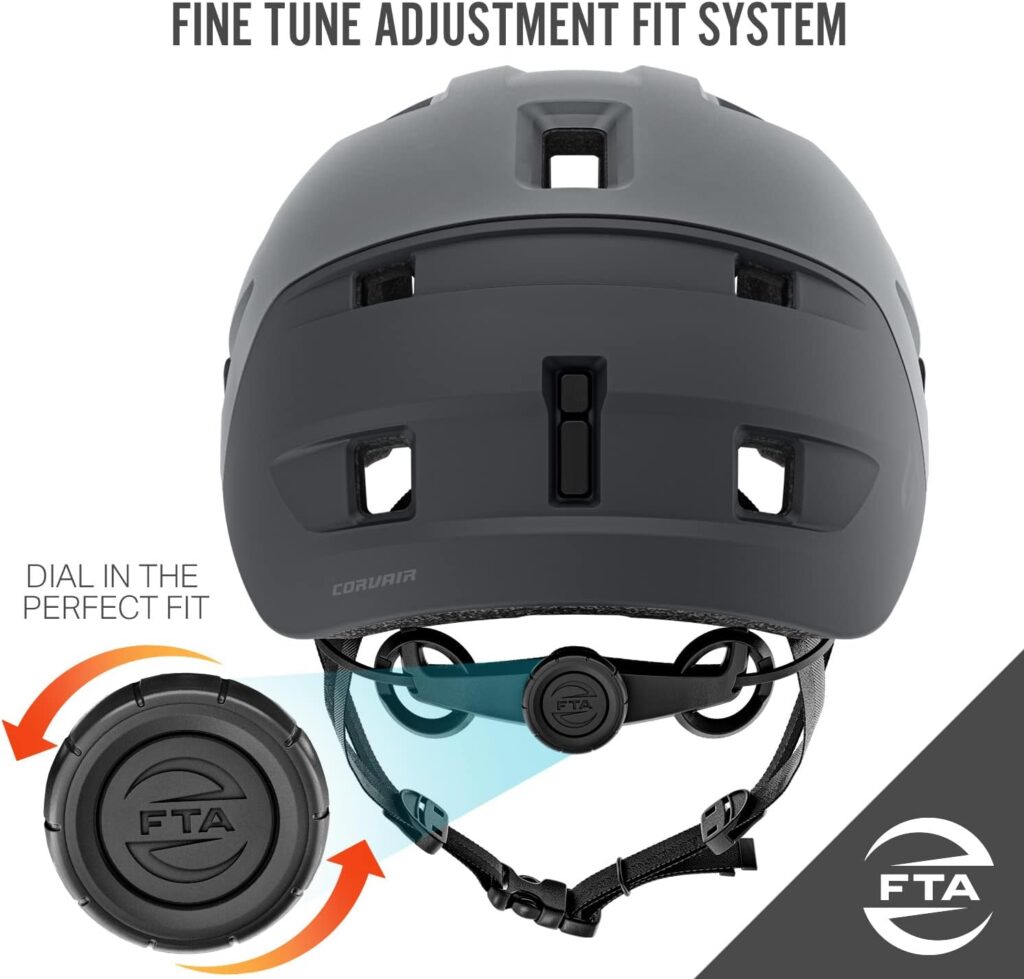 Wildhorn Corvair Mountain Bike Helmet for Men and Women with Maximum Venting, FTA fit System Adjustable Visor. Adjustable Sizing Adult Bike Helmets for Women and Men. Stylish All Around MTB Helmet