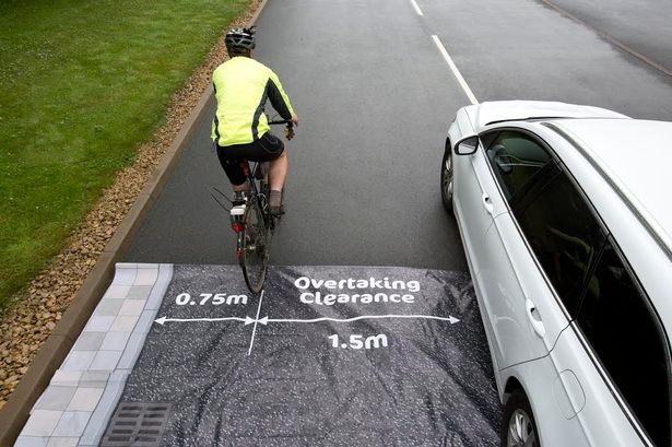 You Should Be Cautious When Passing A Bicycle Because: You Should Be Cautious When Passing A Bicycle Because: